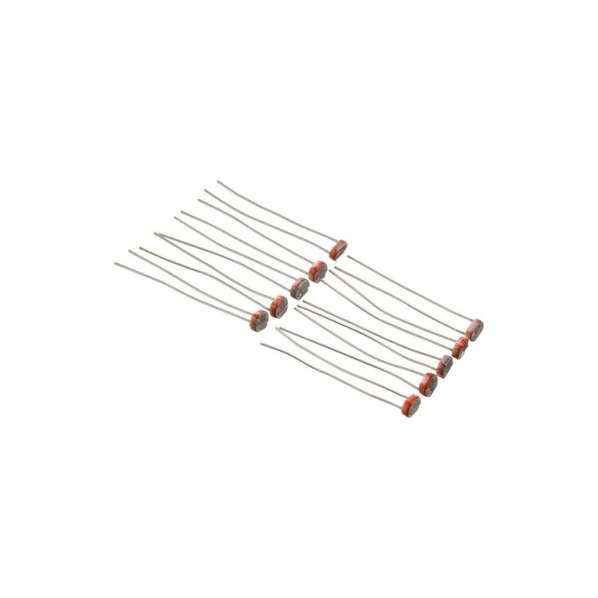 GL5528 ,Light Dependent Resistor 5mm - 10 Pieces