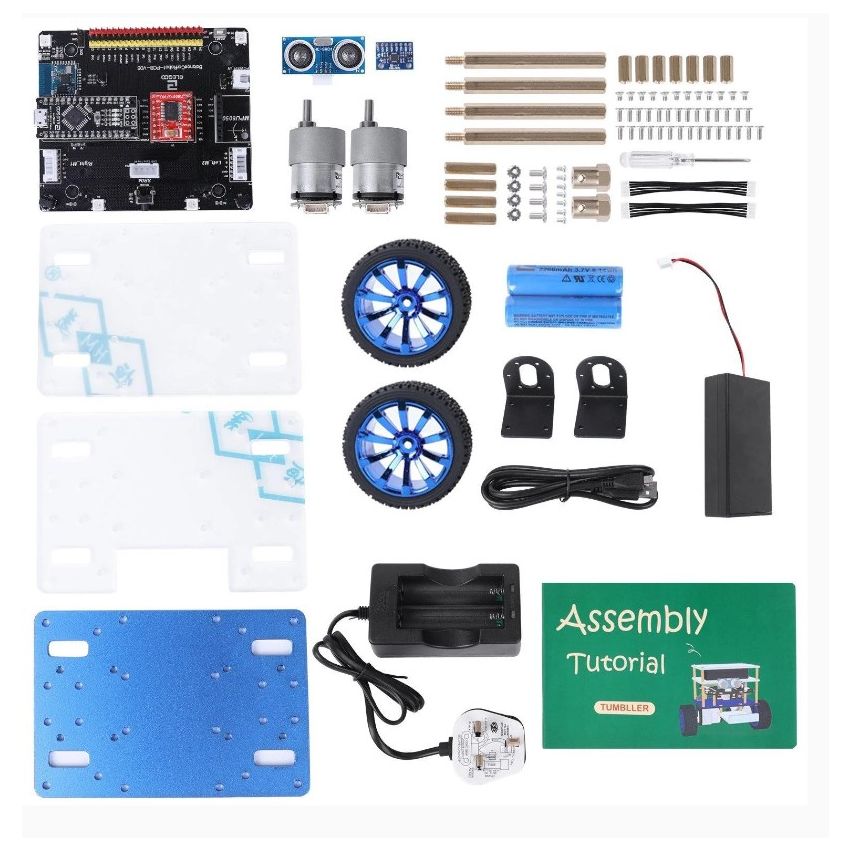 ELEGOO Tumbller Self-Balancing Robot Car Arduino STEM Bluetooth Learning Kit
