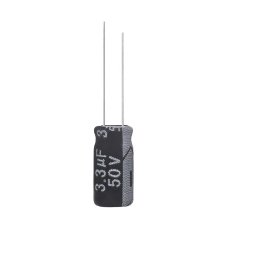 Radial Electrolytic Capacitor,3.3uF,50V