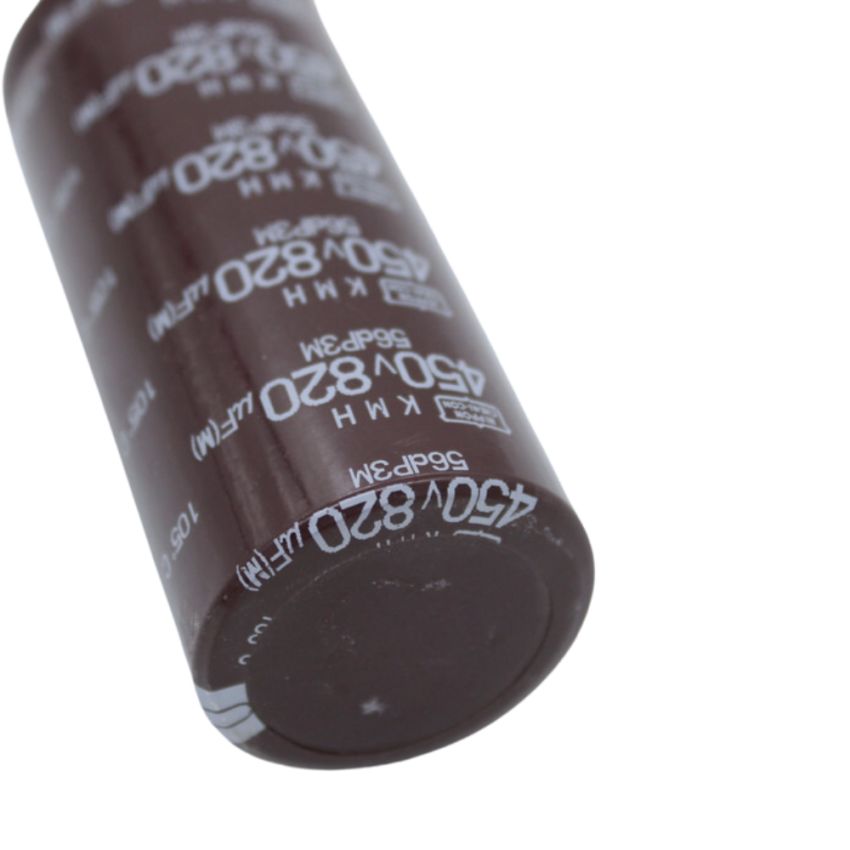450V 820uF Electrolytic Capacitor - High Voltage, Long Life