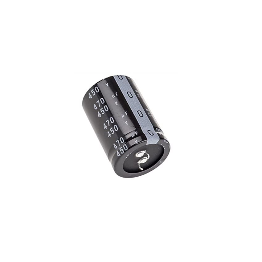 470UF 450V Electrolytic Capacitor Snap In High Voltage 20 Percent Tolerance