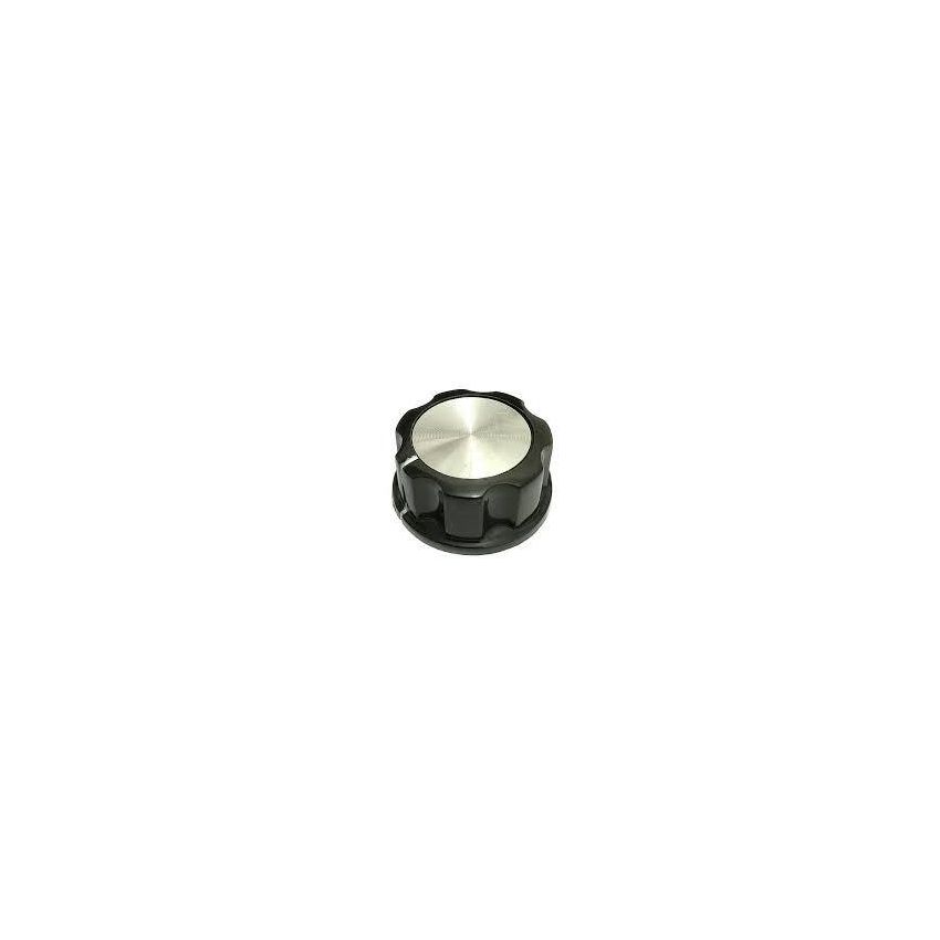 Knob A04 6mm Shaft Fit Large Control Knob with Aluminum Cap 38mm Diameter
