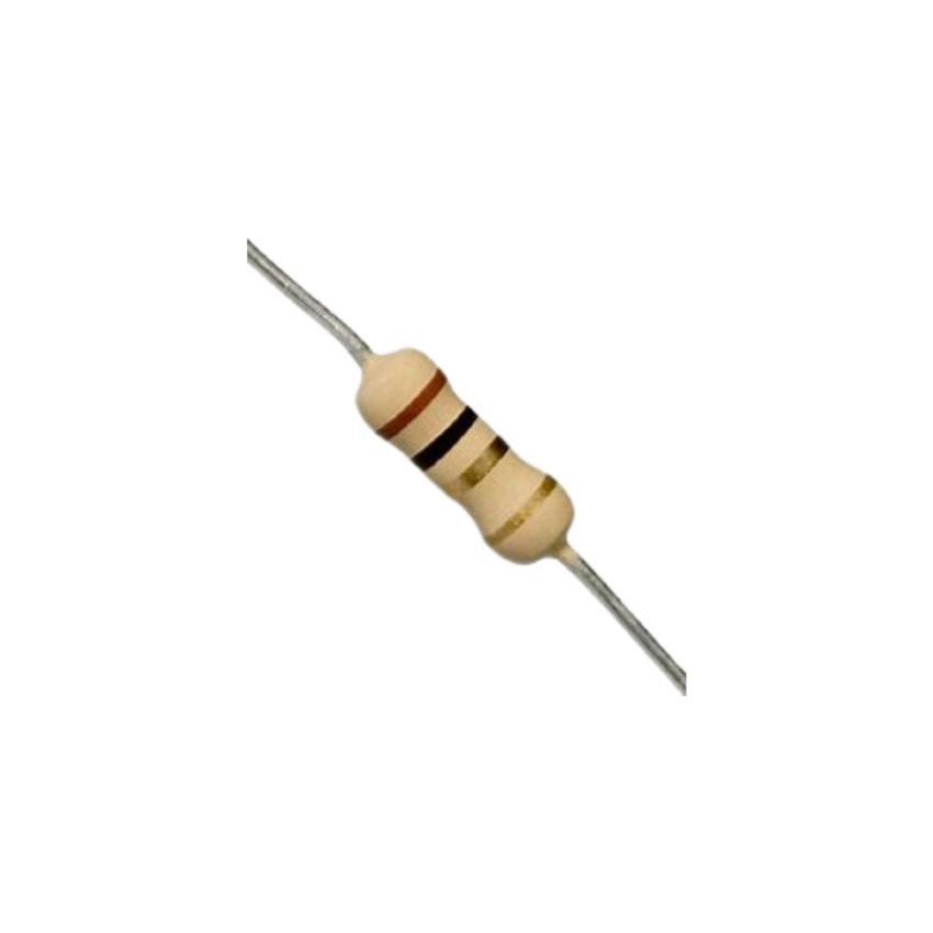 Wirewound Resistor, ±5%,1.8Kohm,1/4W,Through Hole