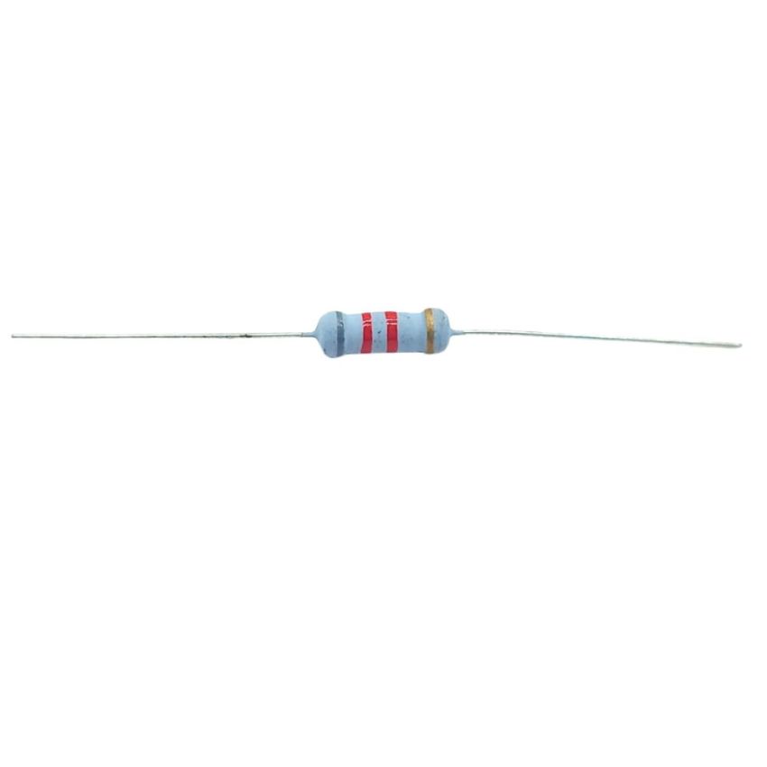 Wirewound Resistor,8.2Kohm,1W,Through Hole
