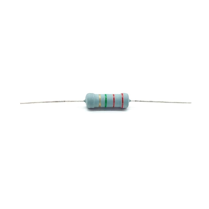 Wirewound Resistor,2.2MOhm,2W,Through Hole