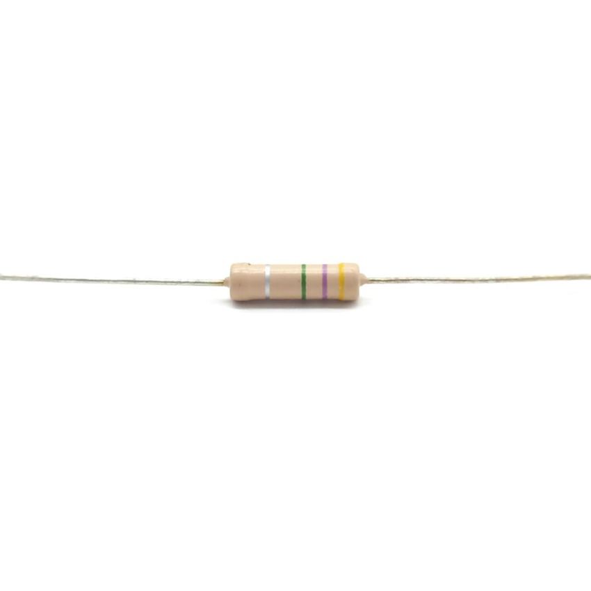 Wirewound Resistor,4.7MOhm,2W,Through Hole