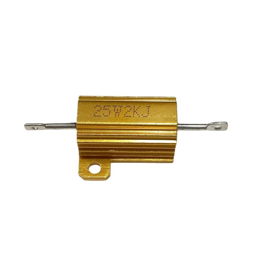 Aluminum Housed Wirewound Resistor,25W,2Kohm