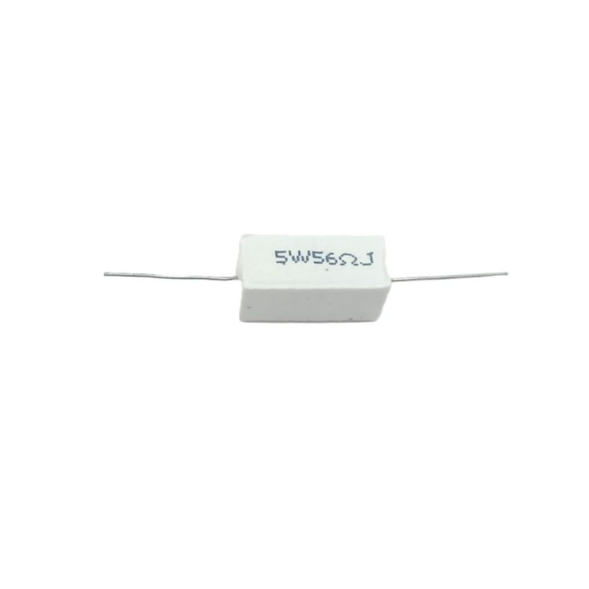 Ceramic Resistor,56Ohm,5W