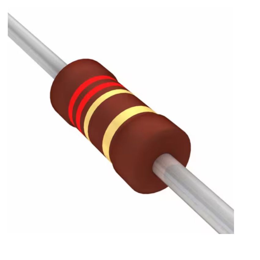 Resistor,2.2 Ohm,1W,Through Hole