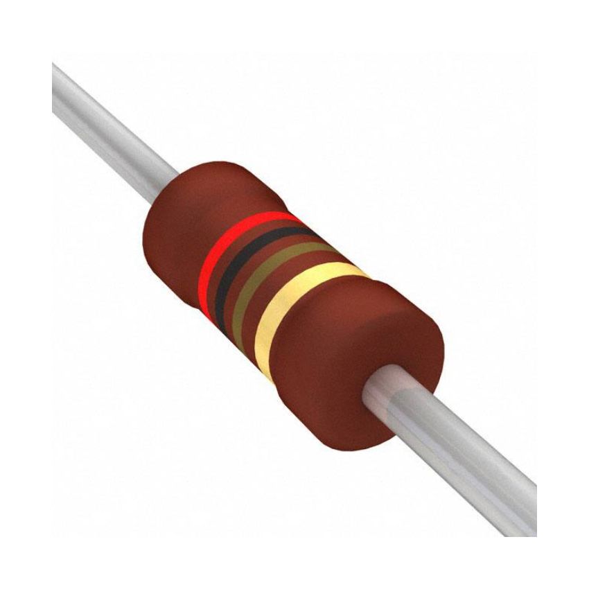 200 Ohm Resistor 2W ±5 Percent Carbon Film Axial Through-Hole
