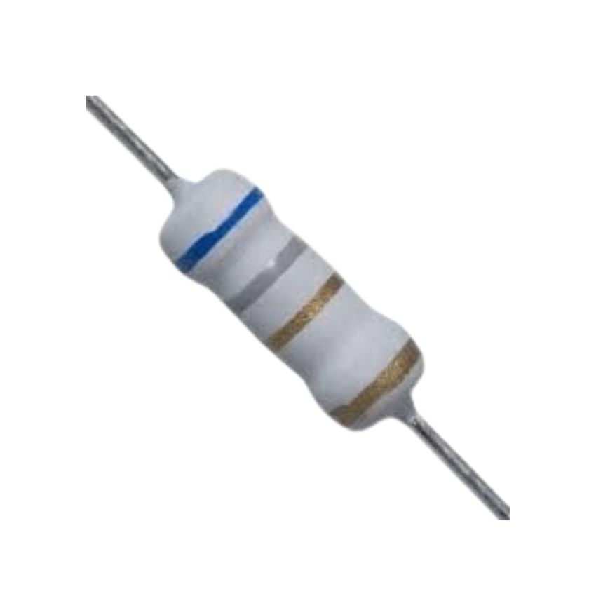 Resistor,6.8 OHM,1W,Through Hole