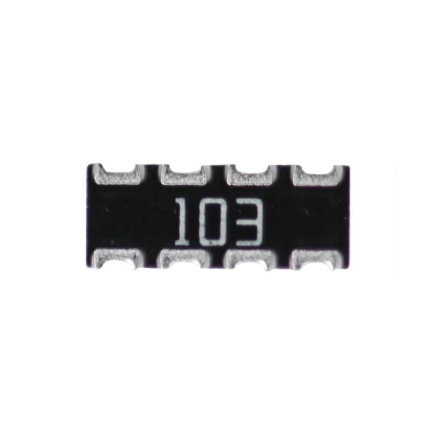 103J Resistor Network 10K Ohm 4 Pin SMD Isolated Array ±5 Percent 1206 Package
