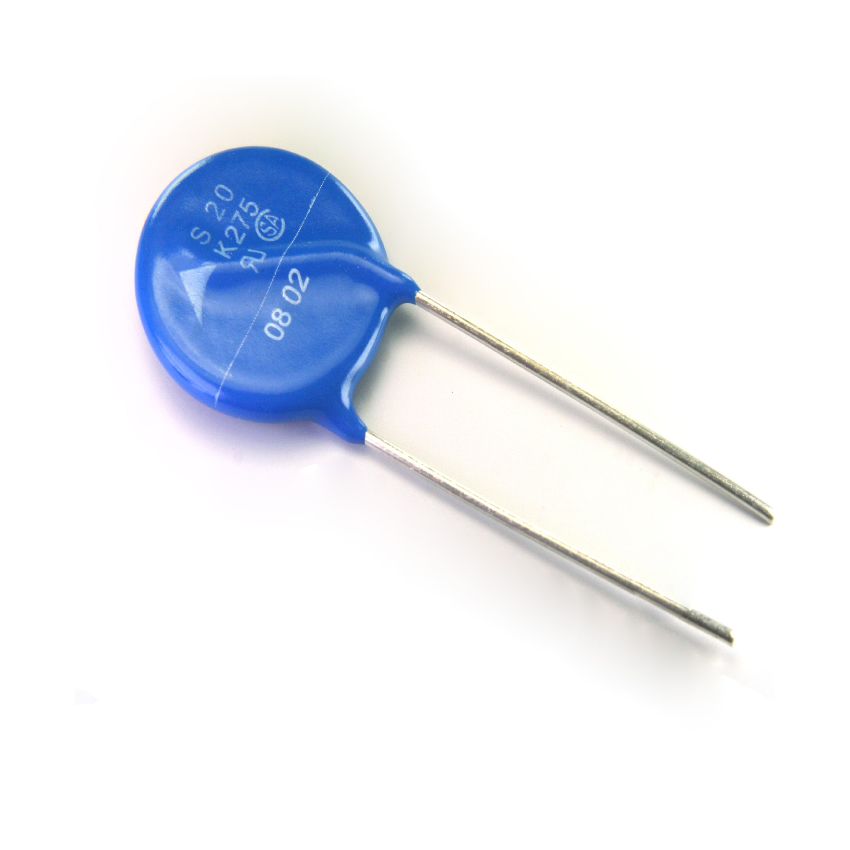 S20K275 Metal Oxide Varistor 275VAC 20mm Radial ±10 Percent 1.8KA Surge Suppression