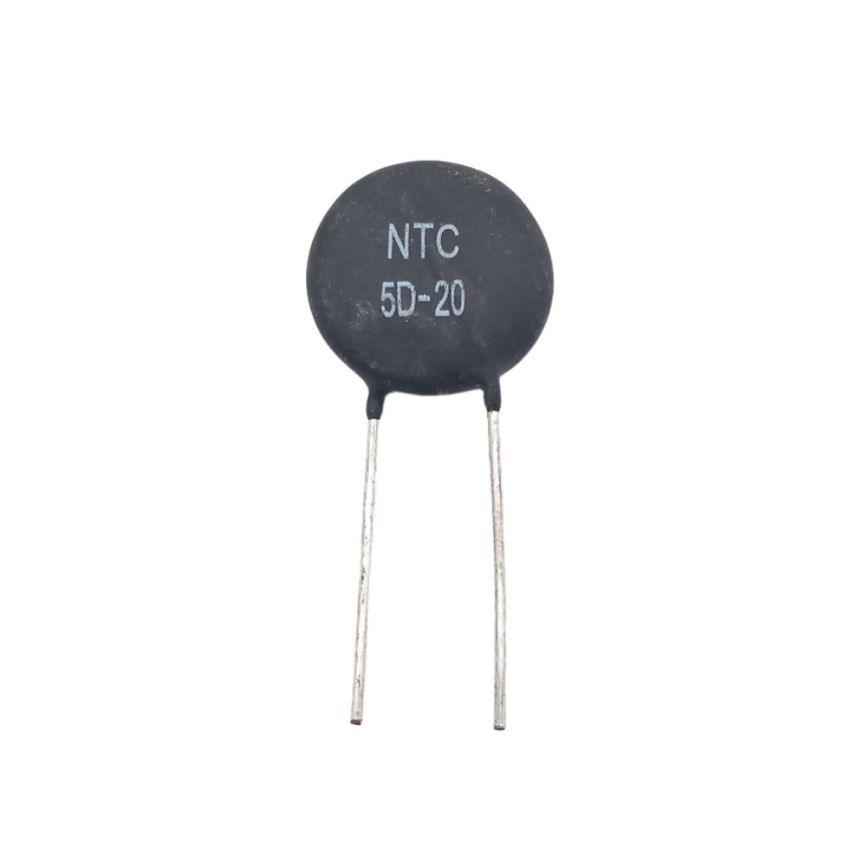 NTC 5D-20 Thermistor - Inrush Current Limiter, 5Ω Resistance, 20mm Diameter