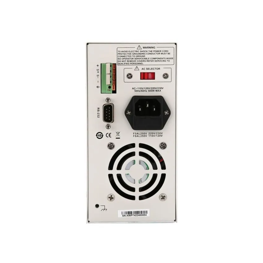 UNI-T UDP6721, Auto Range DC Power Supply ,60V/8A - 180W – Programmable Single-Channel Laboratory Power Supply