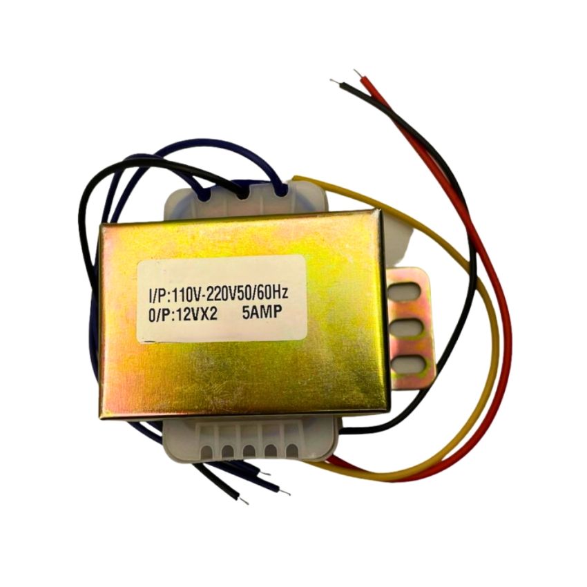 Transformer AC to DC, 12-0-12V,5A