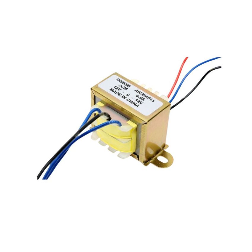 12V-0-12V 110V/220V 500MA