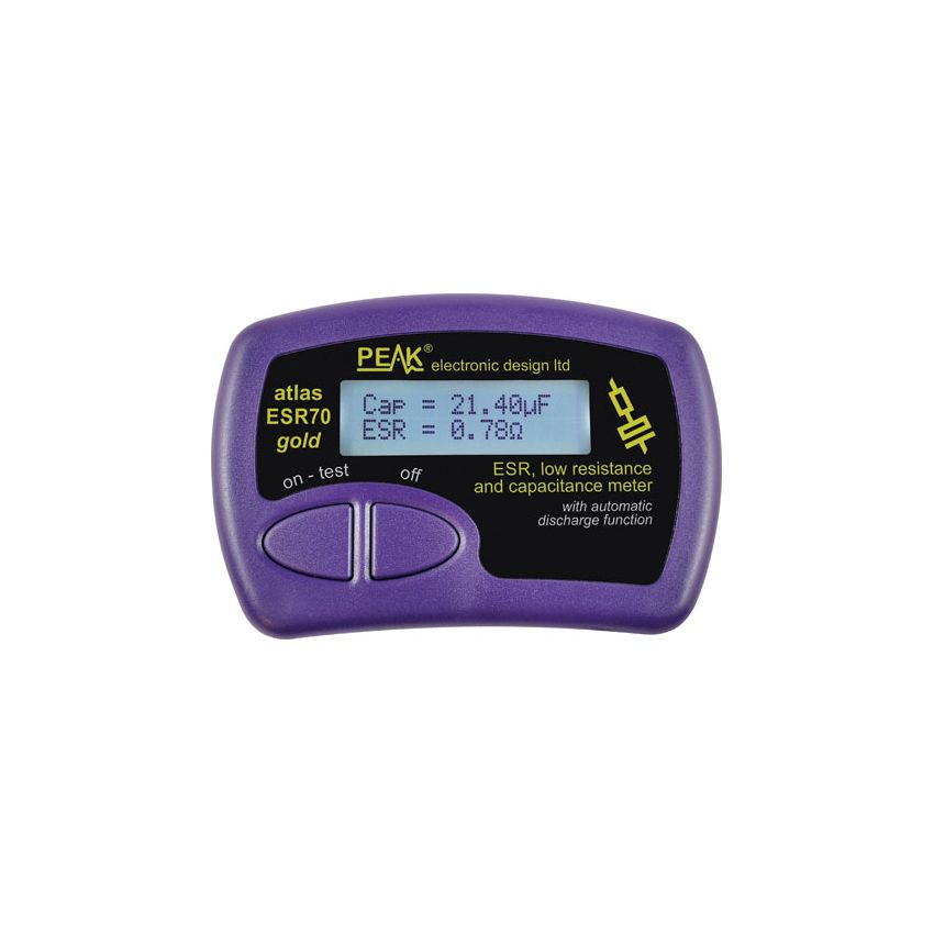 Esr70 Atlas Esr Gold Equivalent Series Resistance Meter