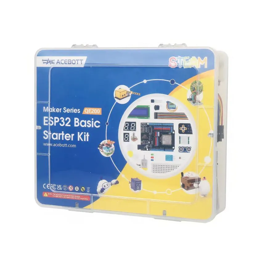 ACEBOTT QE200 ESP32 Basic Starter Kit for Arduino & STEM Education