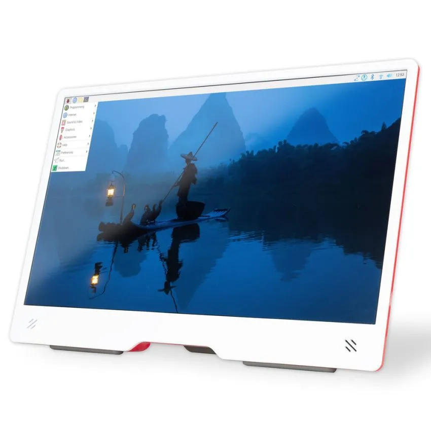 SC0940, Raspberry Pi Monitor Red/White