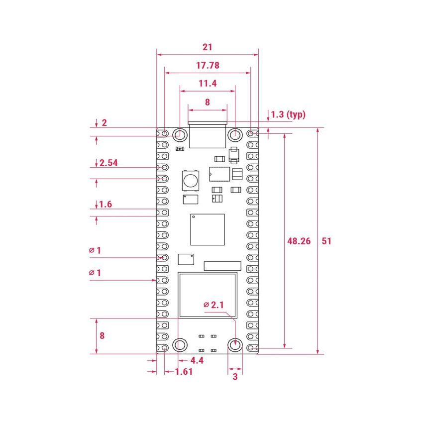 SC1633, Raspberry Pi Pico 2W