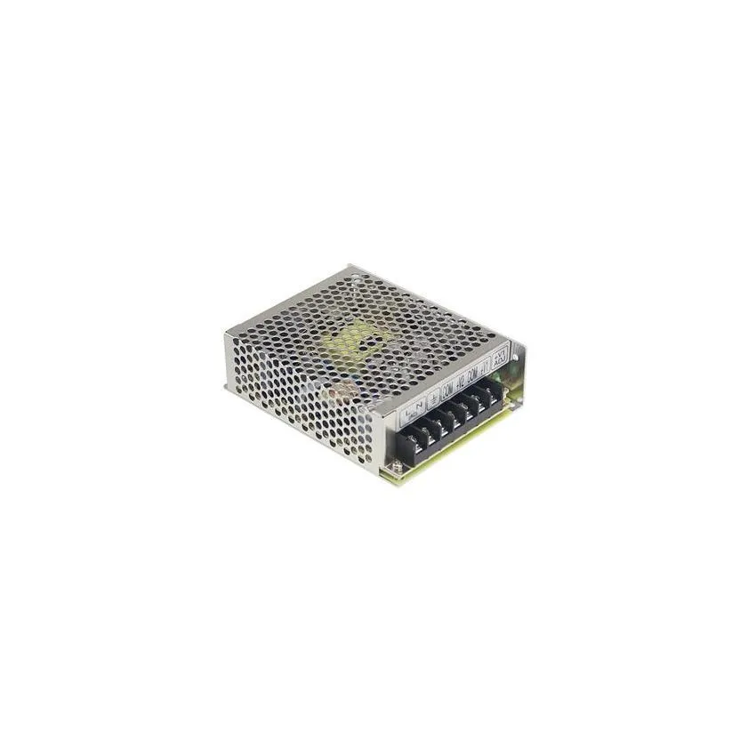RS-50-12 AC-DC Single Output Enclosed power supply; Output 12VDC Single Output at 4.2A; free air convection