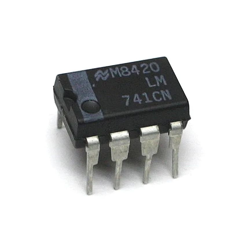 LM741CN DIP-8 Operational Amplifier