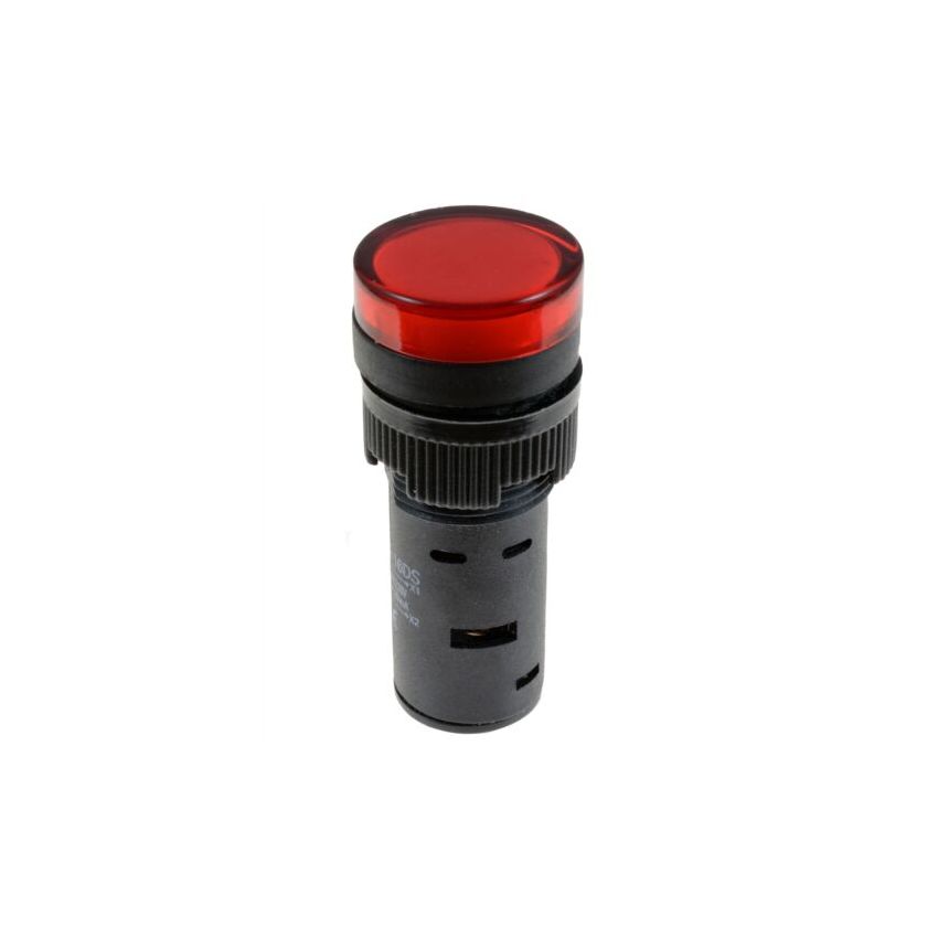 LED Indicator Light with Wire, 220V, Red,6mm