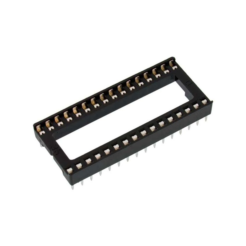 32 Pin Dual In Line Package IC Socket