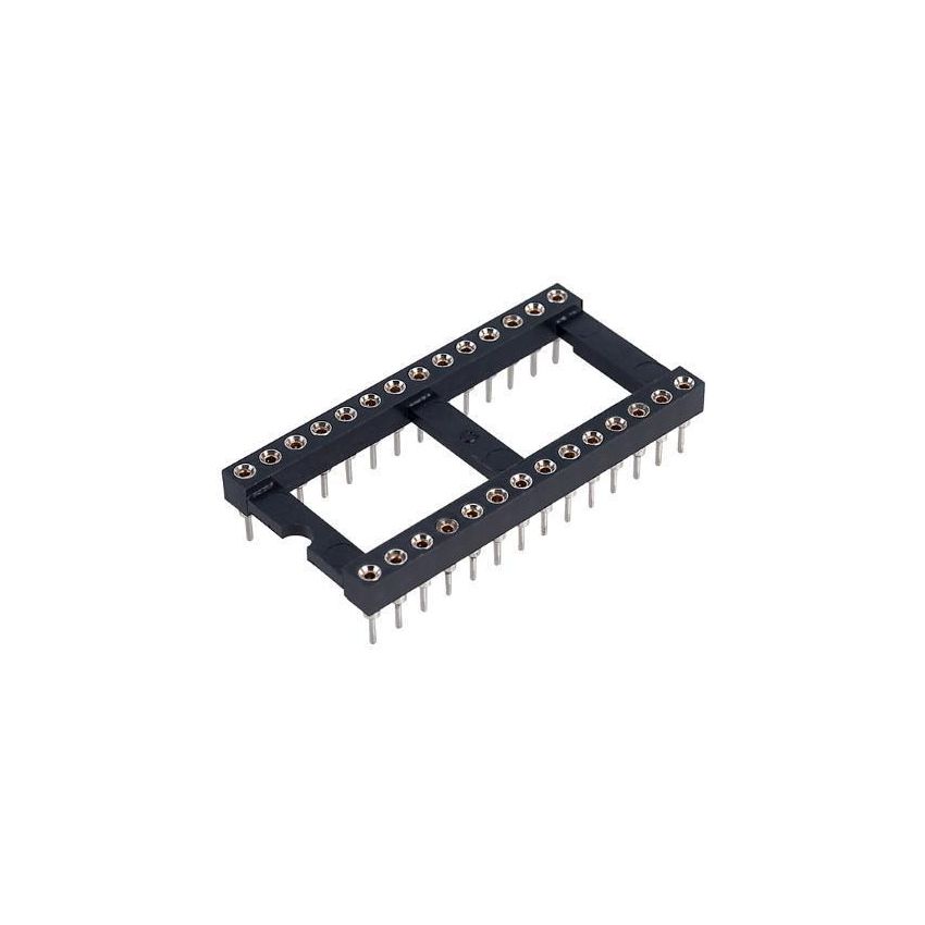 28-Pin Wire Wrap IC Socket – 0.6