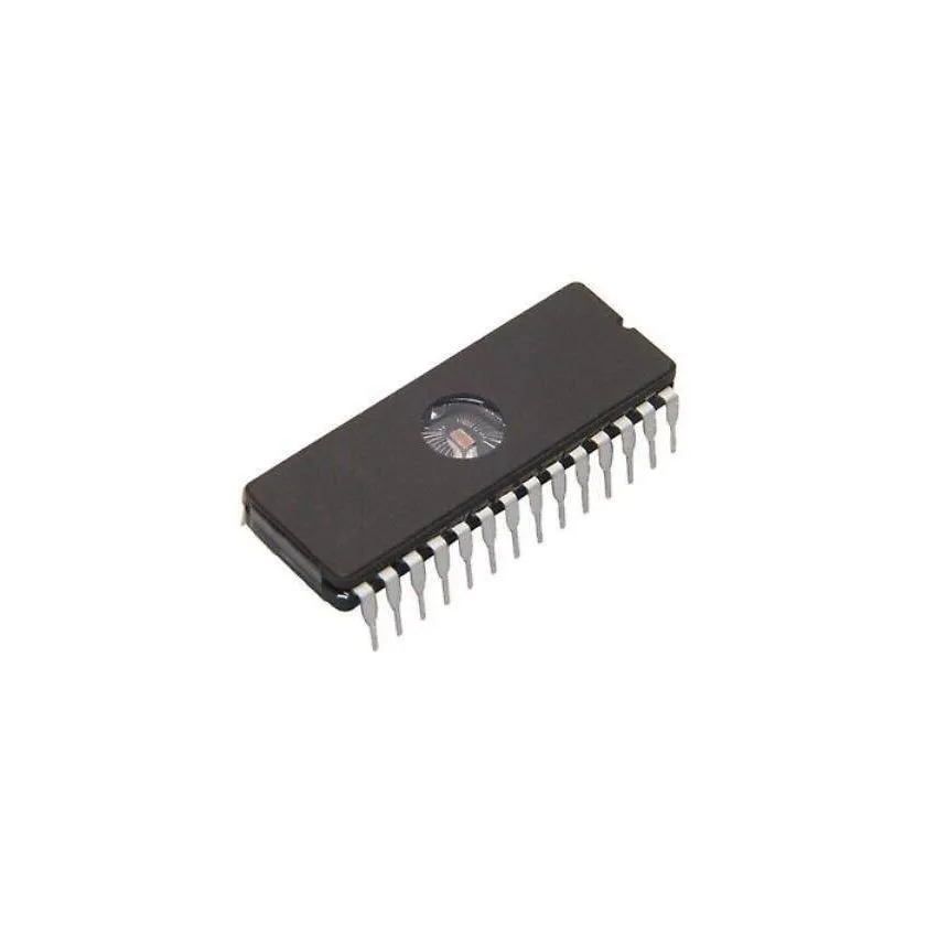 M27C64A-10F1 EPROM IC 64Kb Parallel Access 100ns CDIP28 UV Erasable Memory with Quartz Window