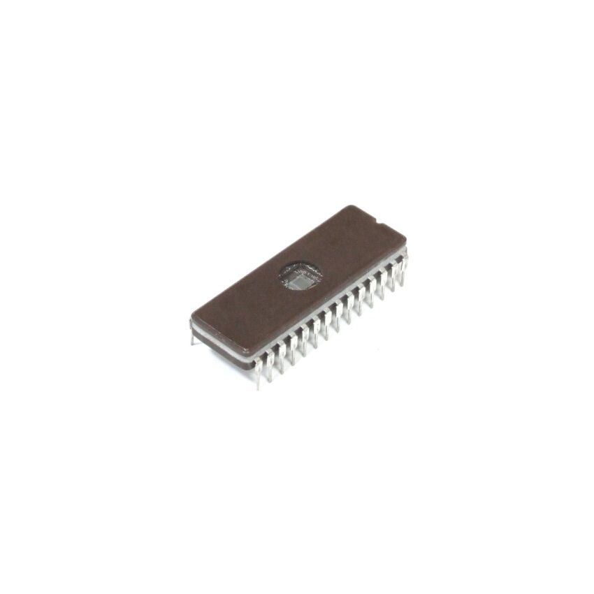 M27C512-12F1 EPROM IC 512Kb Parallel 120ns CDIP28 UV Erasable Memory with Window