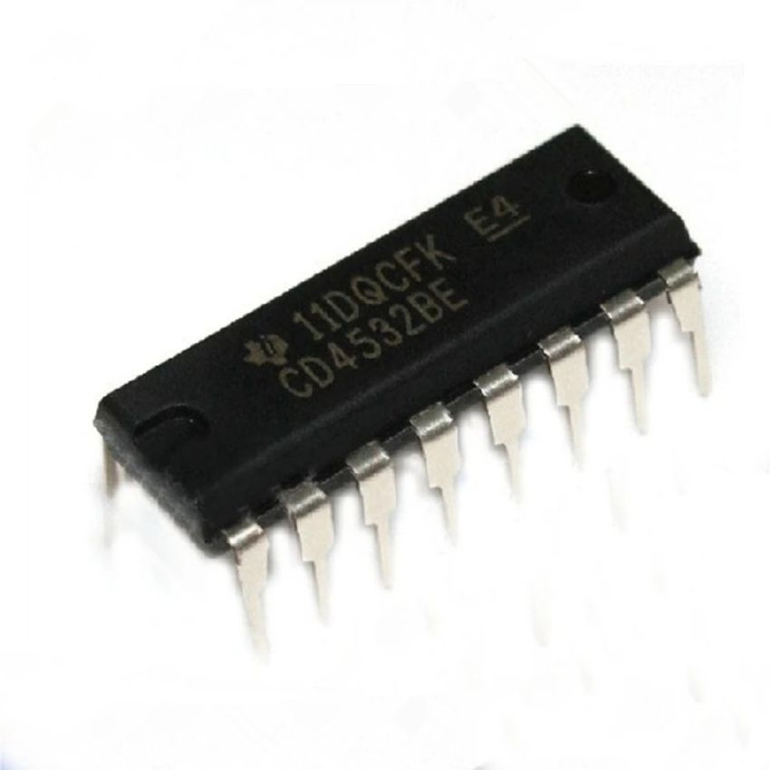CD4532BE, 8-Input Priority Encoder, DIP-16