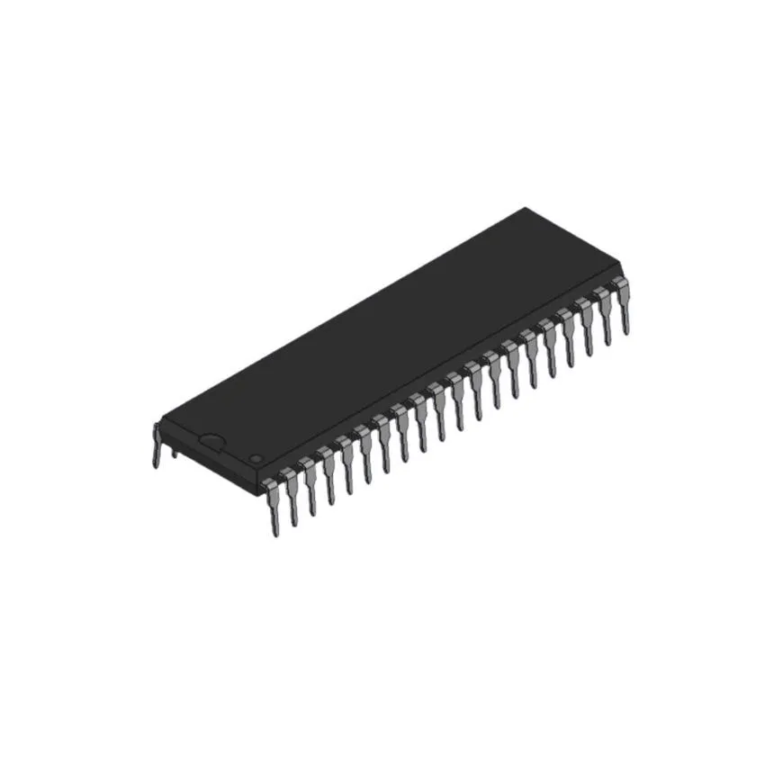 D8085AHC-DIP Microprocessor, 8-bit High-Performance CPU, 40-Pin DIP Package.