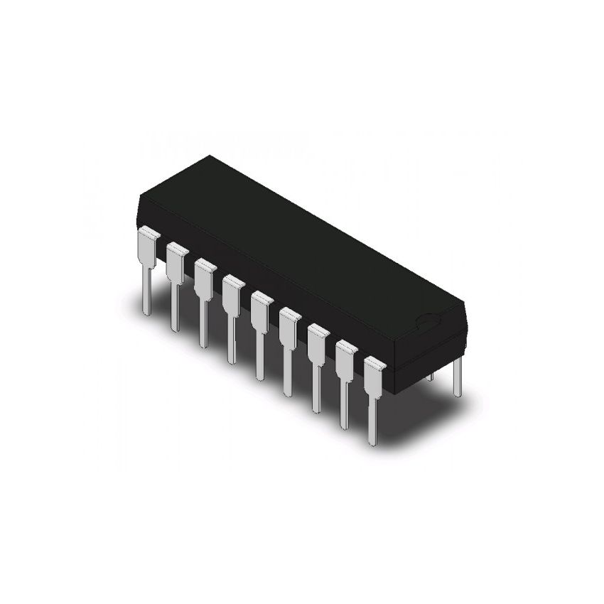 PIC16F84A-04P Microcontroller DIP18 8-bit Flash 4MHz 1K x 14 ROM 68B RAM