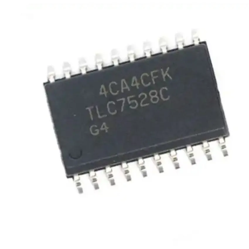 TLC7528C,Dual 8-Bit,Multiplying Digital-to-Analog Converter, SOP-24