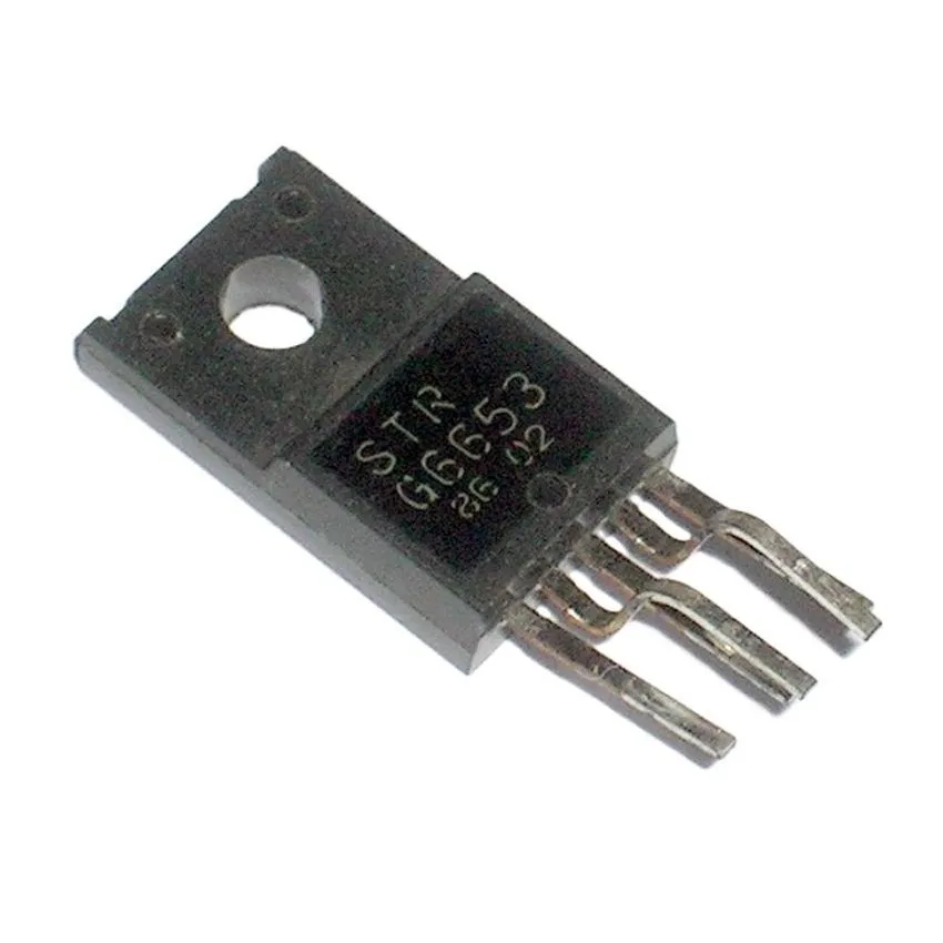 STRG6653, 650V 2.7A Quasi-Resonant Flyback Switching Regulator, TO-220-5