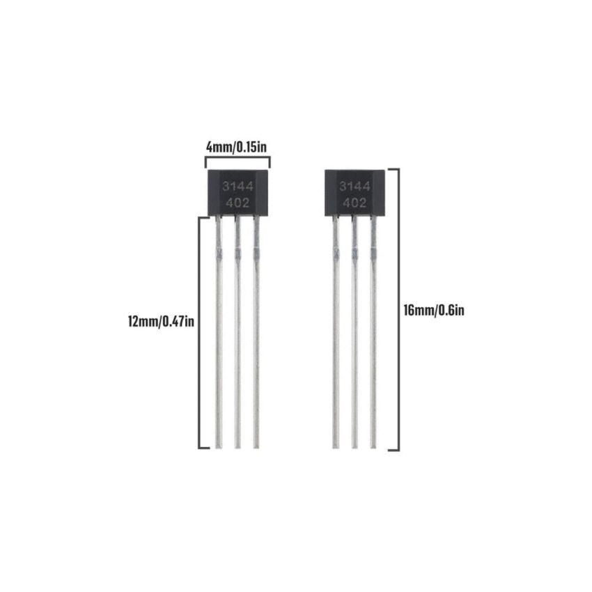 A3144,Hall Effect Sensor,5V