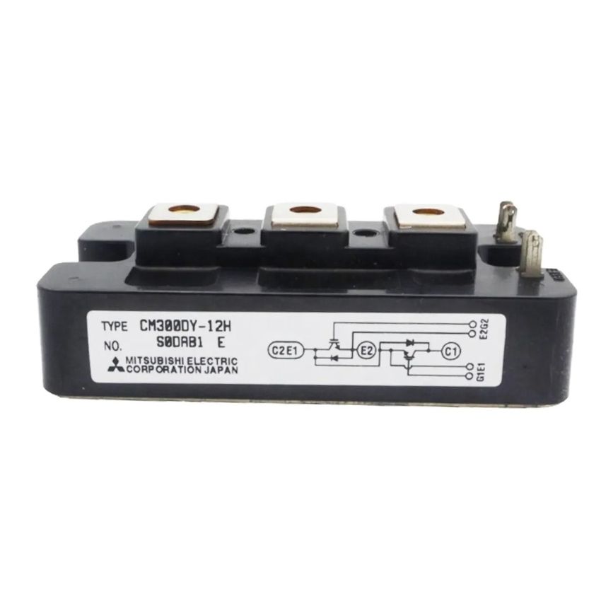 CM300DY-12H, 300A 600V Dual IGBT Module, Chassis Mount