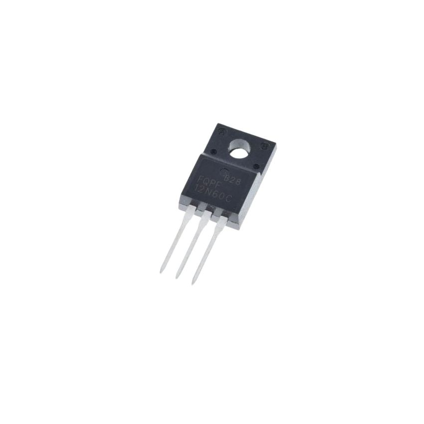 FQFP12N60C, N-Channel Power MOSFET, TO-220F-3