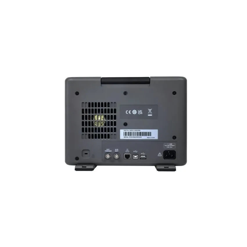 SDS1204X HD, 4 Channel Oscilloscope, 200 MHz Bandwidth, 12 bit Resolution