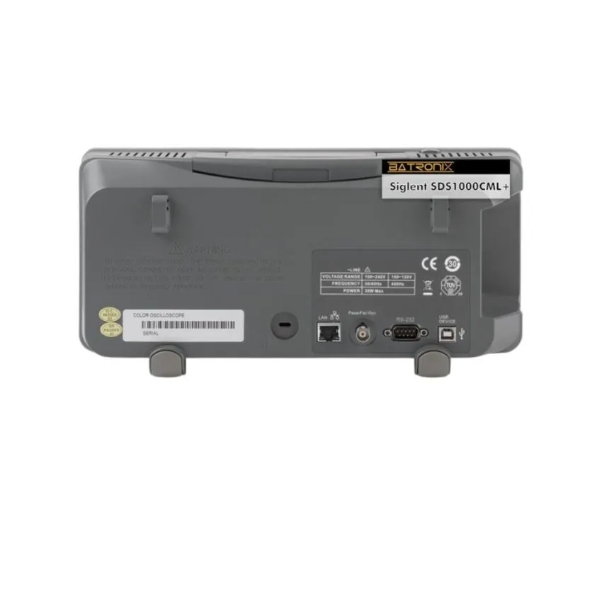 SDS1102CML+, 2 CH Oscilloscope, 100 MHz Bandwidth