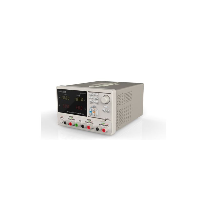 SPD3303C, 3‑Channel Programmable DC Power Supply, 32 V/3.2 A & Fixed 5 V/3.2 A Channels, 220 W