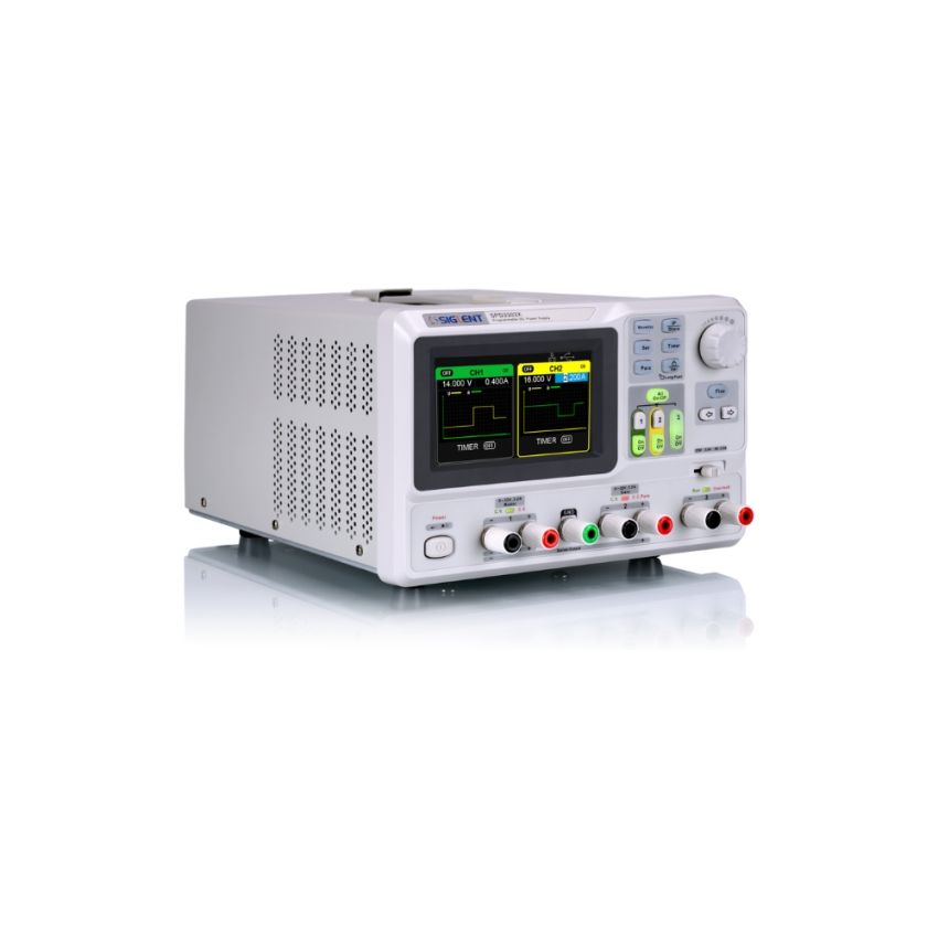 SPD3303X‑E, 3 Channel Programmable DC Power Supply, 220 W Total Output Power