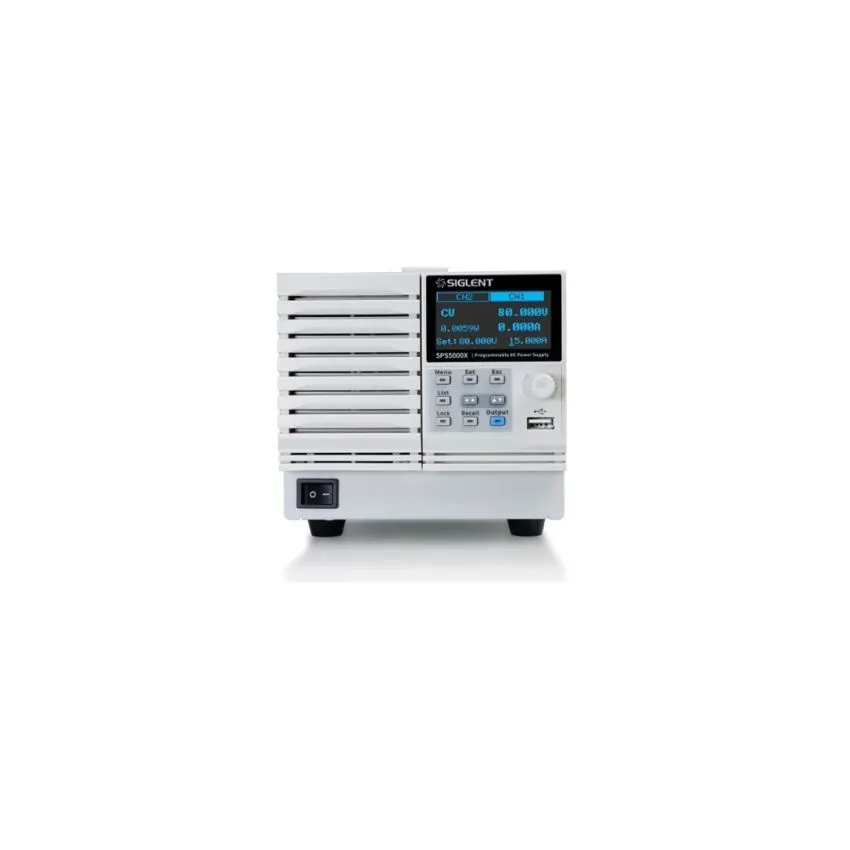 SPS5084X, Dual‑Channel Programmable Switching DC Power Supply, 80 V/15 A Per Channel, 720 W Total