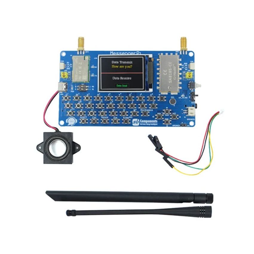 MessengerPi (Set of 2) – Wireless Communication Modules for Raspberry Pi Pico