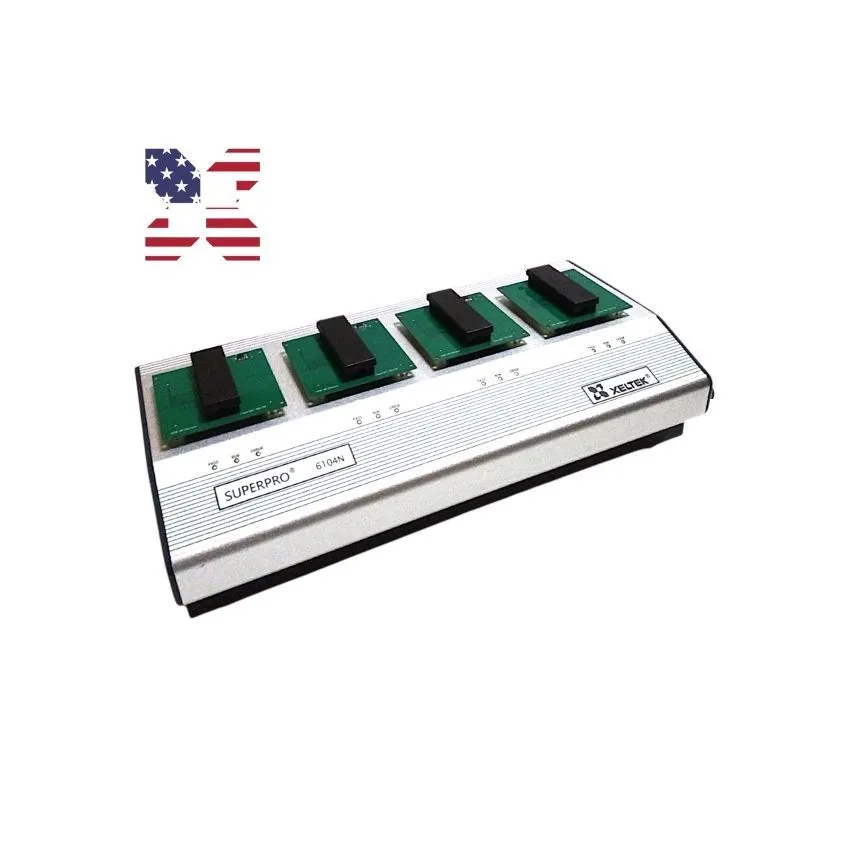 SuperPro 6104N Production Gang Programmer – 4-Socket, High-Speed Universal Programmer for Mass Production