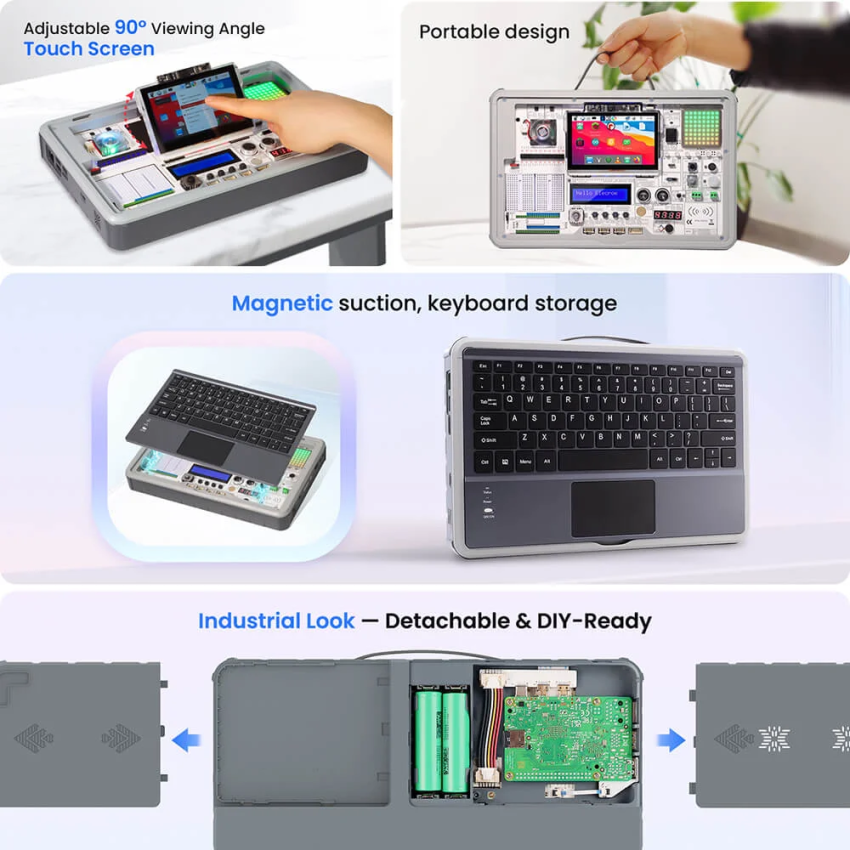 CrowPi 3 - Al Learning and Development Station-Basic kit