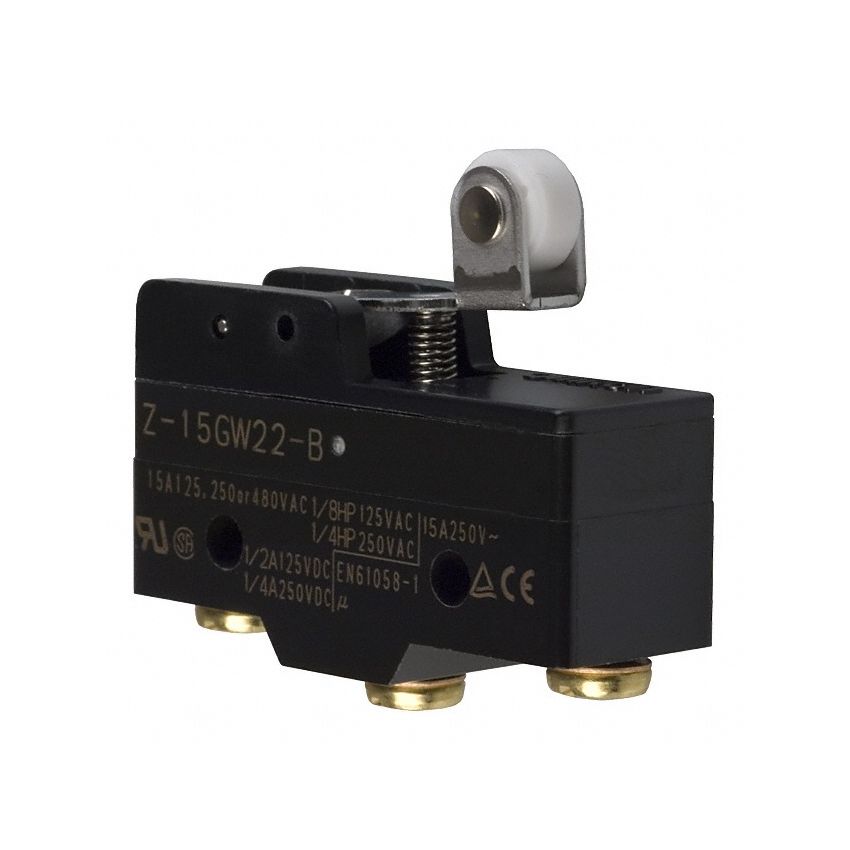 Z-15GW22-B, Snap-Action Limit Switch, Panel Mount 