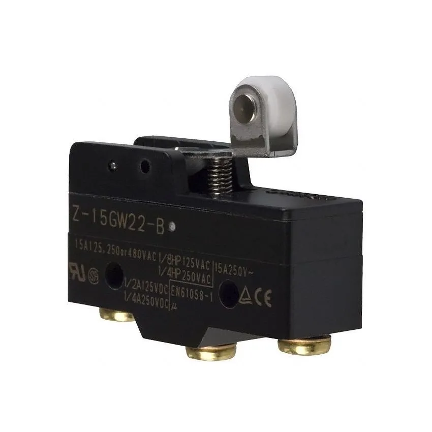 Z-15GW22-B, Snap-Action Limit Switch, Panel Mount 